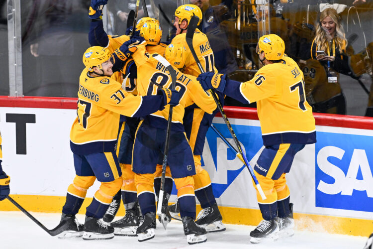 OT goal lifts Predators past Penguins in Global Series